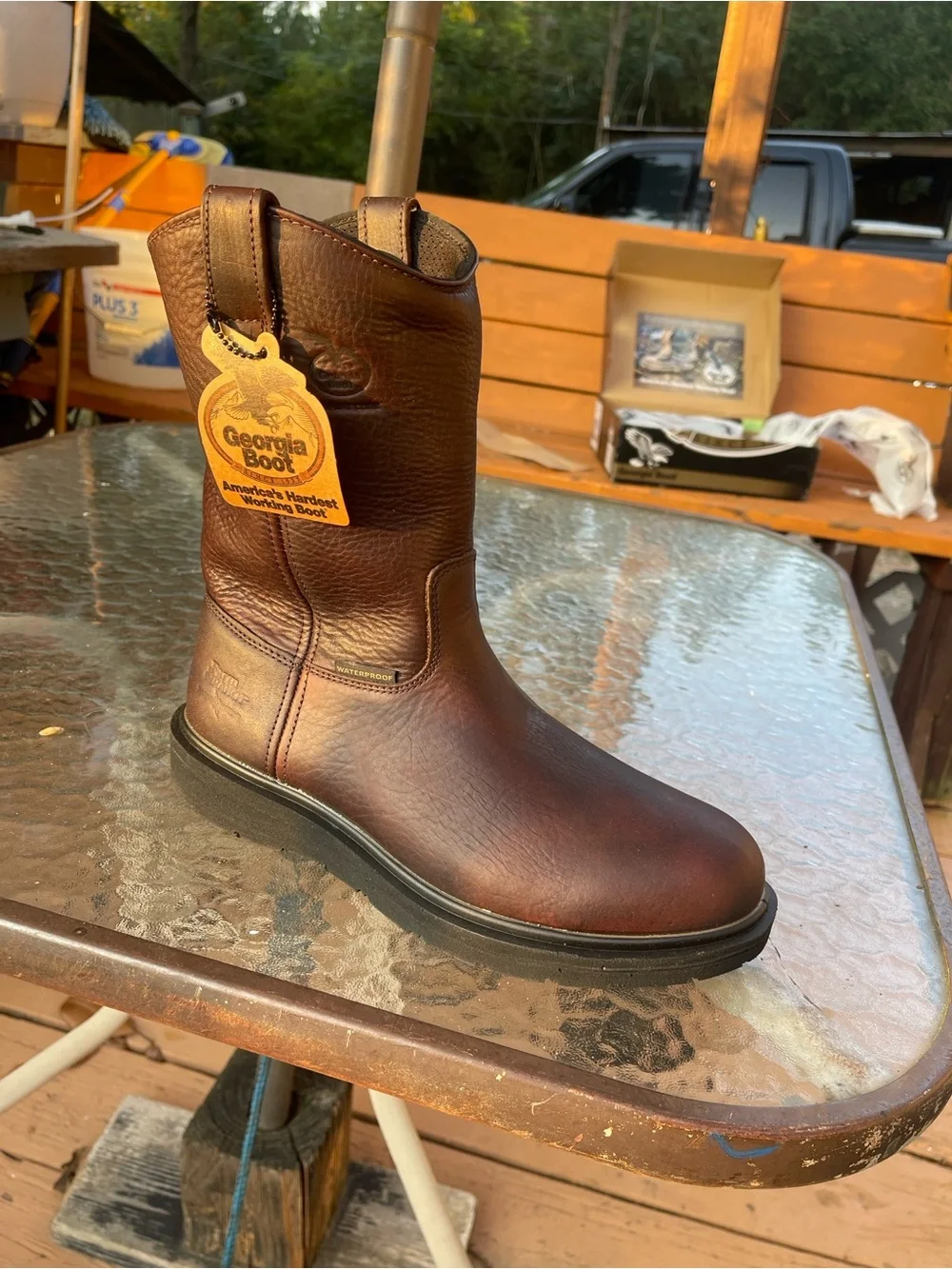 GEORGIA BOOT 10 1/2 CORE WATERPROOF 10